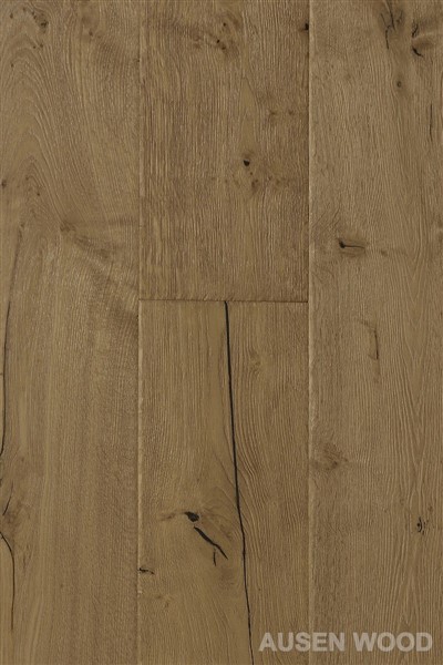 Rustik europæisk egetræsgulv